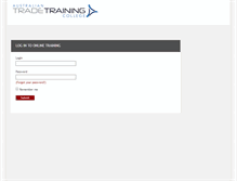 Tablet Screenshot of elearning.mrael.com.au